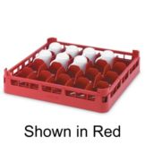 Full Size Medium 20-Compartment Cup Rack, Burgundy