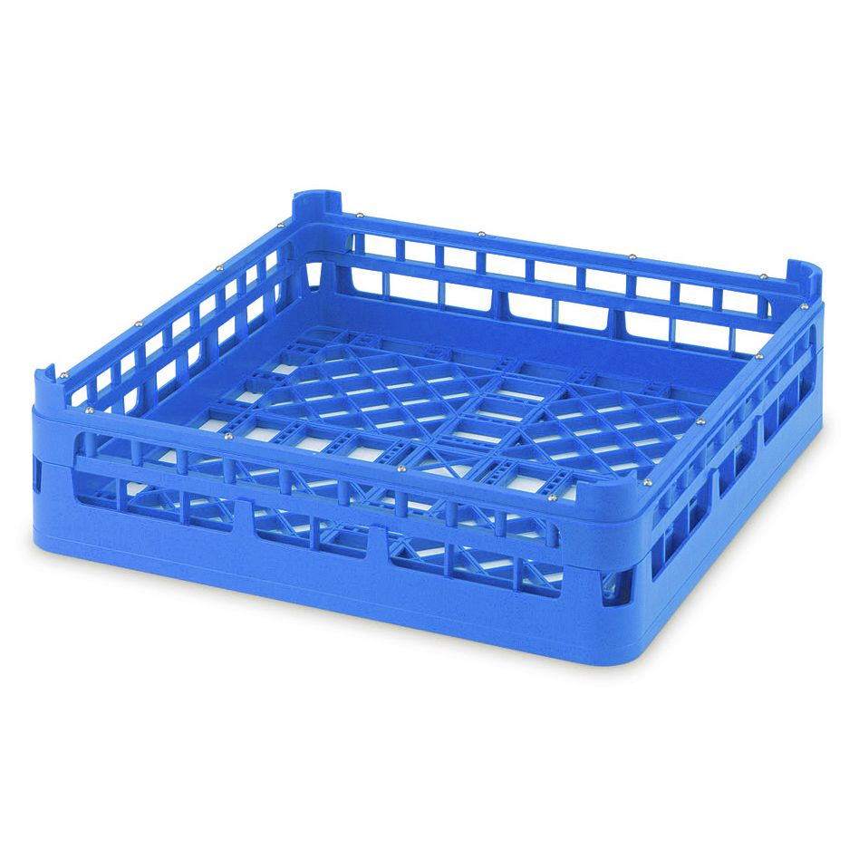 Full Size Extended Open Rack, Royal Blue, 19-3/4 x 19-3/4 x 4-7/8