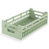 Half Size Tall Open Rack, Light Green, 10 x 19-1/4 x 7-1/8