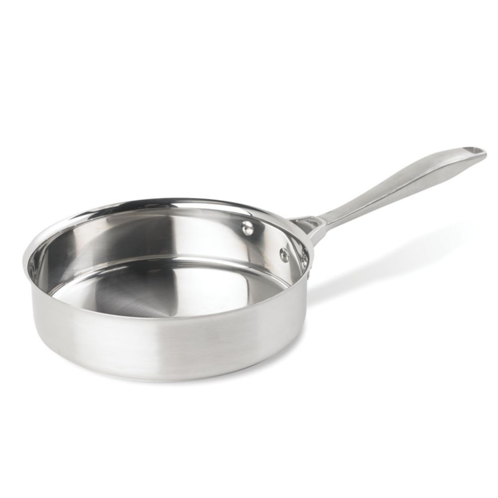 Intrigue Mirror Finish S/S 3 Qt Saute Pan