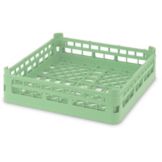 Full Size Short Open Dish Rack, Light Green, 20 x 20 x 4-1/8