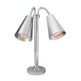 DW Haber S/S Portable Heat Lamp w/ 2 Heads