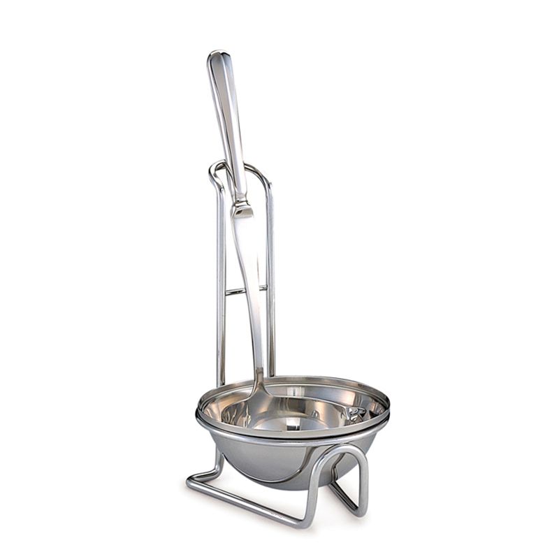 D.W Haber & Son S/S Ladle Rest Stand w/ Bowl