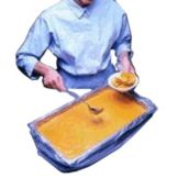 Full Size Steam Pan Liner Insert, Clear, 34" x 25"