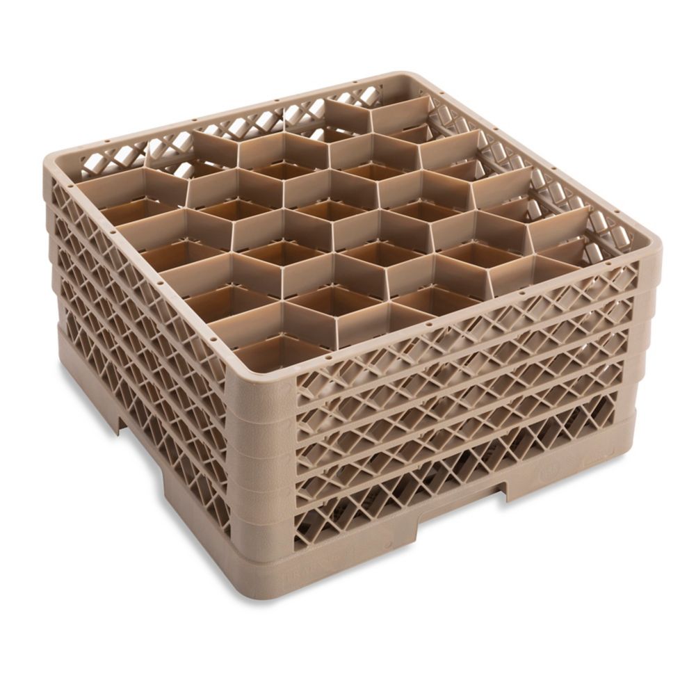 Traex&reg; 20 Compartment Beige 4 Extender Glass Rack