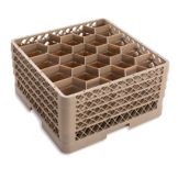 Traex&reg; 20 Compartment Beige 4 Extender Glass Rack