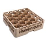 Rack-Master&reg; Beige 20-Compt. Glass Rack w/ 1 Extender, 20 x 20 x 6
