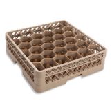 Traex&reg; Beige 30 Compartment 1 Hexagon Extender Glass Rack