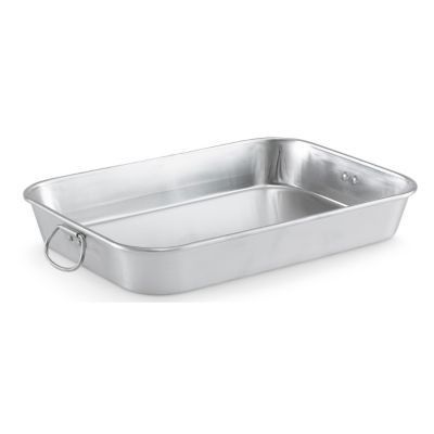 Heavy Duty Aluminum Baking/Roasting Pan w/ Handles, 5.38 Qt