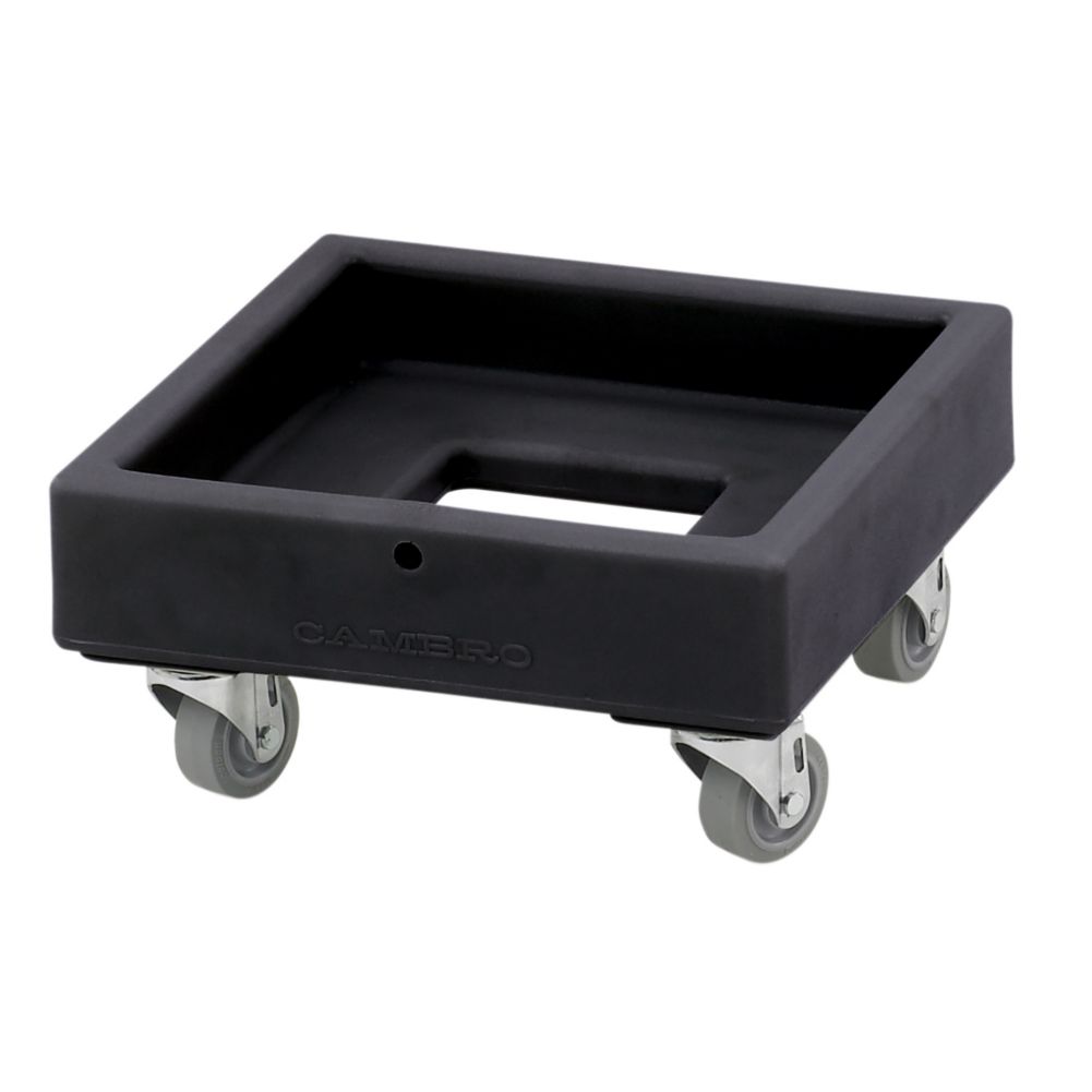 Cambro Black Camdolly for Square Milk Crates
