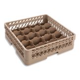 Traex&reg; 20 Compartment 1 Open Extender Beige Glass Rack