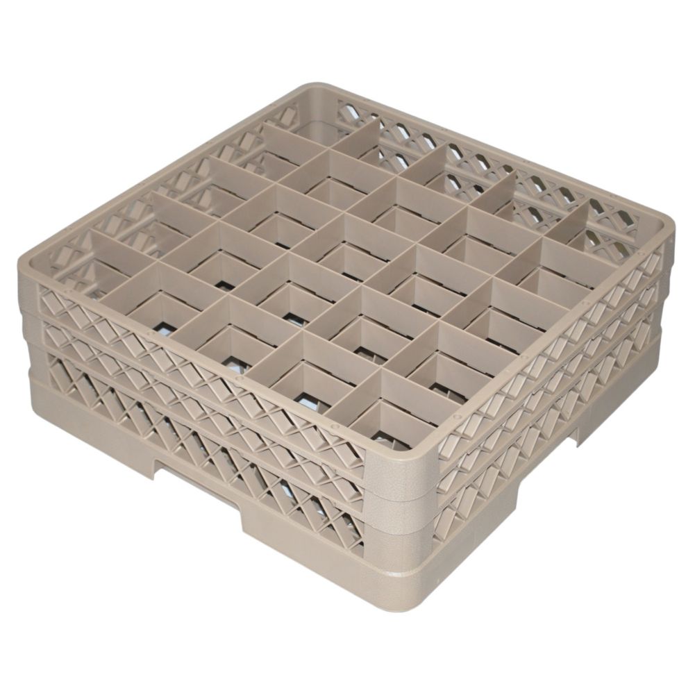 Traex&reg; 25 Compartment Beige 2 Extender Glass Rack