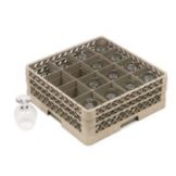 Traex&reg; 16 Compartment Beige Glass Rack with 2 Extenders