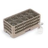 Traex&reg; 10 Compartment 2 Extender (1 Open) Half Size Glass Rack