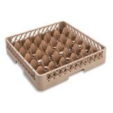 Traex&reg; 36 Compartment Beige Glass Rack