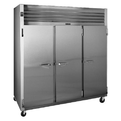 Traulsen G31010 115V G-Series Solid Door 3-Section Reach-In