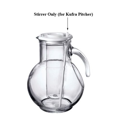 Bormioli Rocco Replacement Stirrer for 6 Oz White Kufra Pitcher