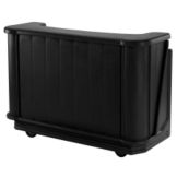 Cambro Cambar&reg; Mid-Size Portable Bar, Post-Mix, 110V, Black