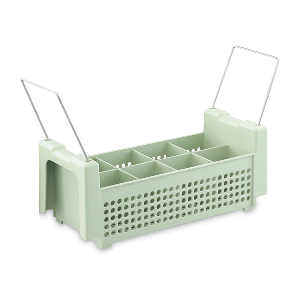 Vollrath 8-Compartment Flatware Basket w/ Handles