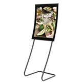 Concurva&reg; Black Freestanding Display, 28" x 22" Lens