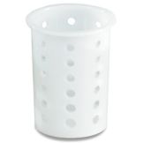 Vollrath Plastic White Plastic Silverware Cylinder