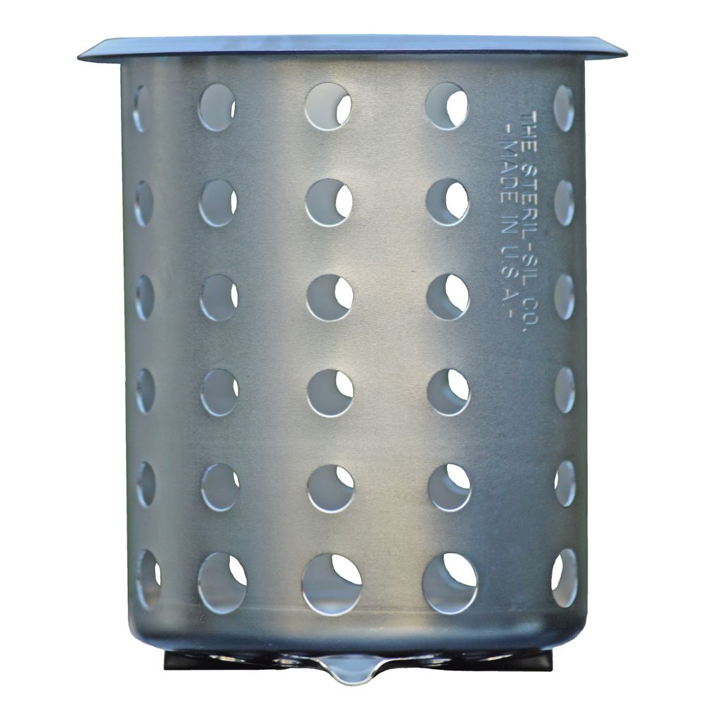 Steril-Sil S/S Silverware Cylinder