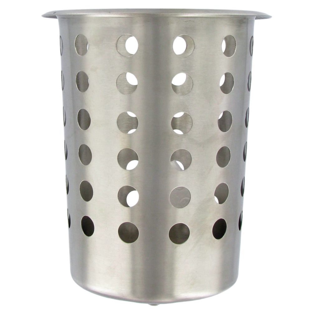 Adcraft&reg; Stainless Steel Silverware Cylinder