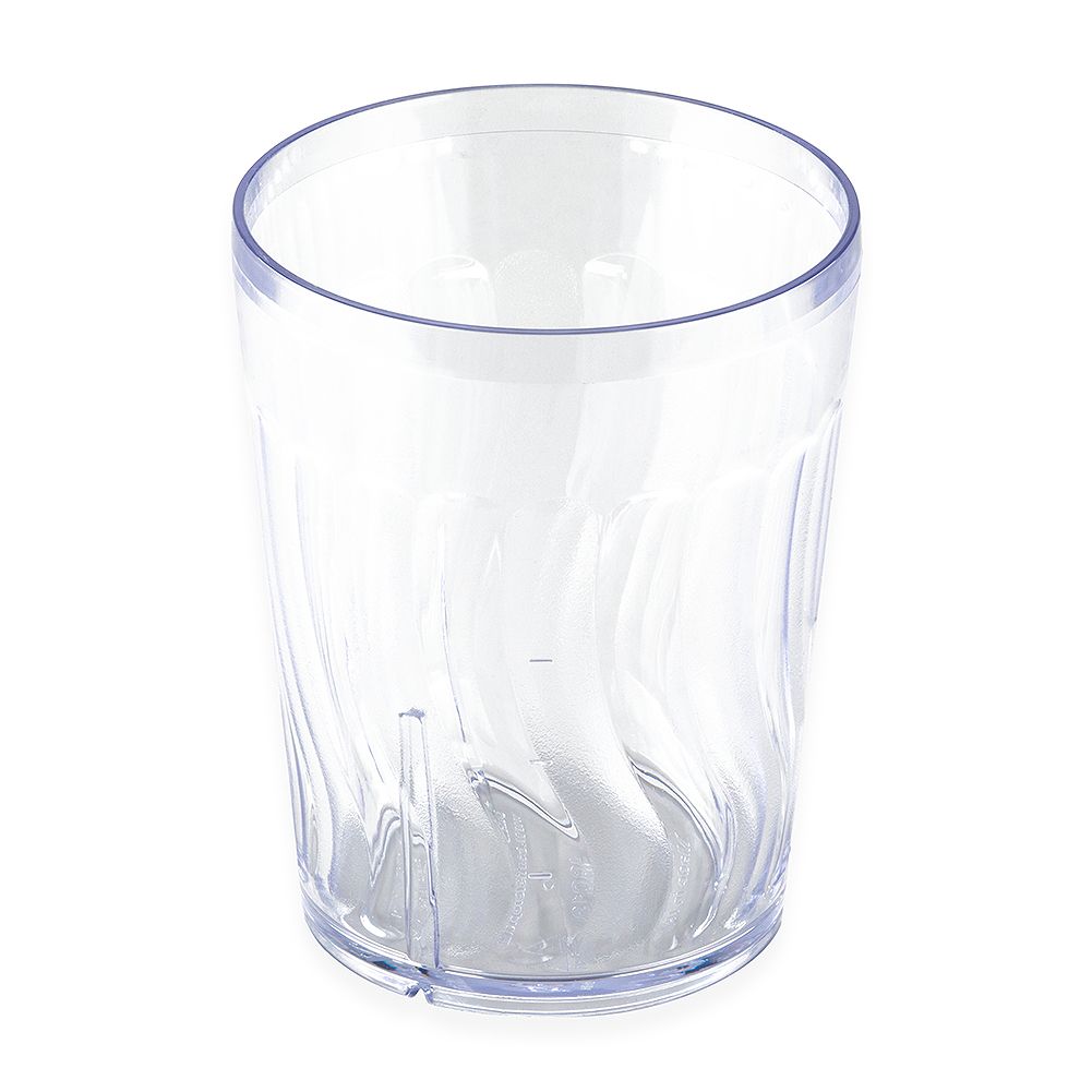 Dinex&reg; 12 Oz Clear Swirl Tumbler