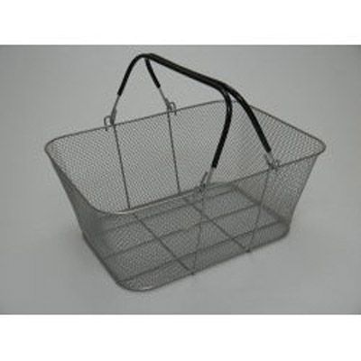 Design Ideas ShopCrate&trade; Silver Mesh Basket