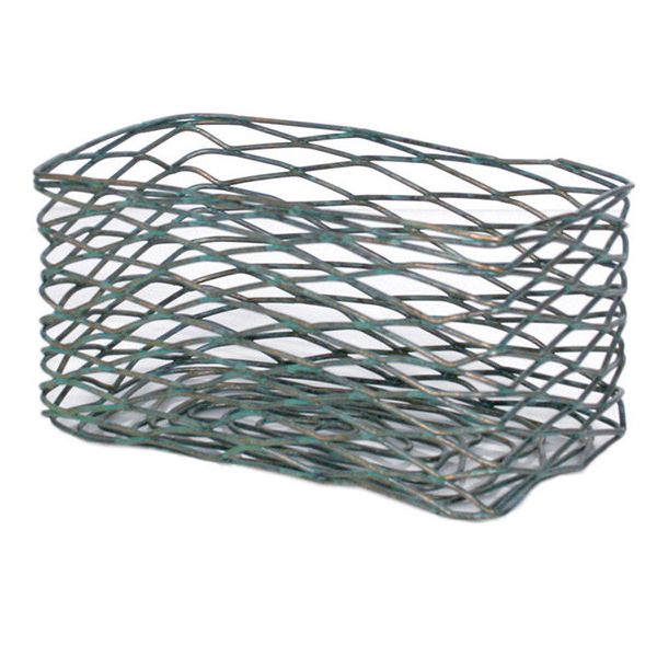 Front Of The House&reg; Patina Wireware&trade; Rectangle Basket