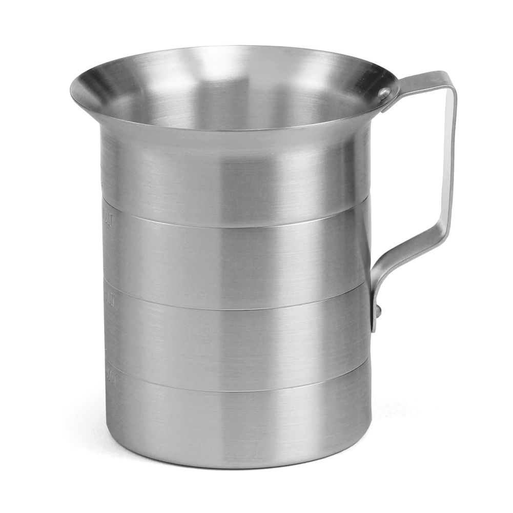 Tablecraft 4 Qt. Aluminum Graduated Measuring Cup