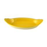Steelite Performance Sunflower Carnival 27.5 Oz Oval Eared Dish