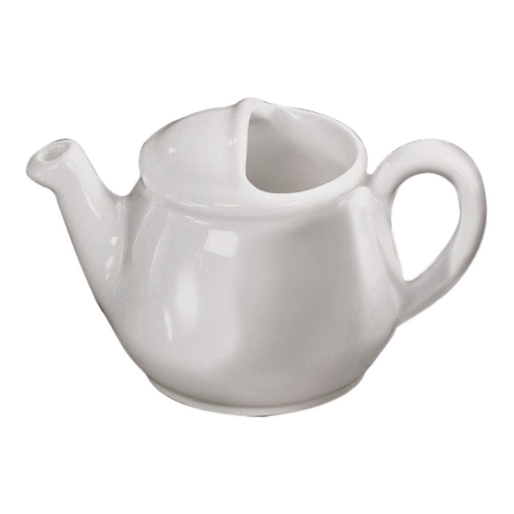 Diversified Ceramics White 16 oz English Teapot w/o Lid