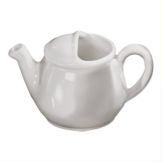Diversified Ceramics White 16 oz English Teapot w/o Lid