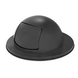 Rubbermaid&reg; Steel Drum with Black Top
