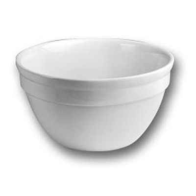Hall&reg; China Bright White  Round 2 Quart Bowl