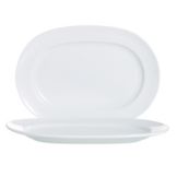Cardinal Arcoroc Candour White 5-7/8" x 3/7/8" Oval Platter