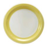 Oneida&reg; Jubilee&trade; 7-1/4" Ivory / Canary Yellow Plate