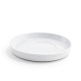Front Of The House&reg; White Porcelain 5-1/4" Soho Saucer