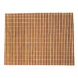 Front Of The House&reg; 18"x13" Orange Bamboo Placemat