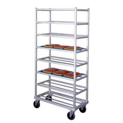 New Age Universal End Loading Mobile Platter Rack