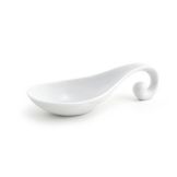 Front Of The House&reg; Sampler&trade; Porcelain 4.5" Swirl Spoon