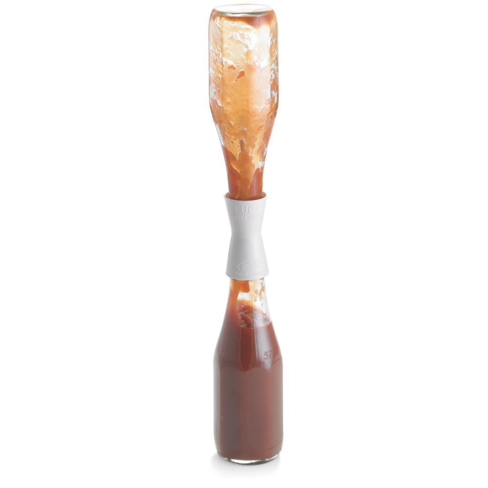 Tablecraft 2-Pack White Ketchup Saver