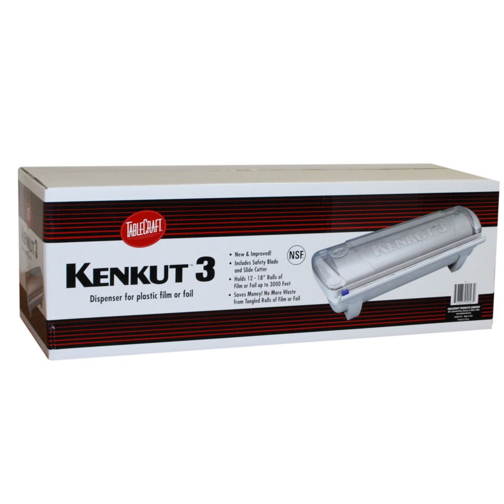 Tablecraft Kenkut&reg; 3 Foil / Plastic Film Dispenser