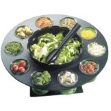 Cal-Mil&reg; 18" x 9.5" Revolving Salad Server