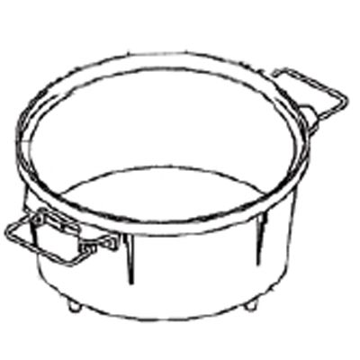 Town Food Service 55 Cup Replacement Rice Pot