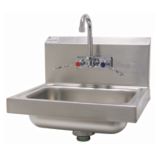 Advance Tabco 14" Wall Mounted Hand Sink w/Wrist Handles, 7-PS-68