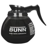 BUNN&reg; 64 Oz Black 12-Cup Coffee Decanter / Case of 1