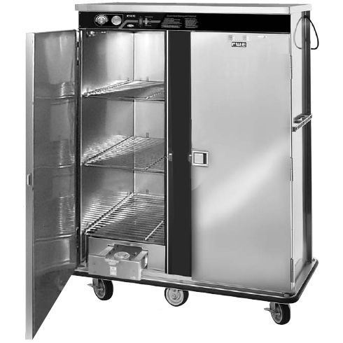 FWE E-Series Banquet Cart, 2 Door, 120 Plate Capacity