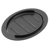 Service Ideas Hot Solutions&trade; Black Plate Holder